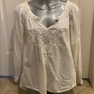 H&M white blouse
